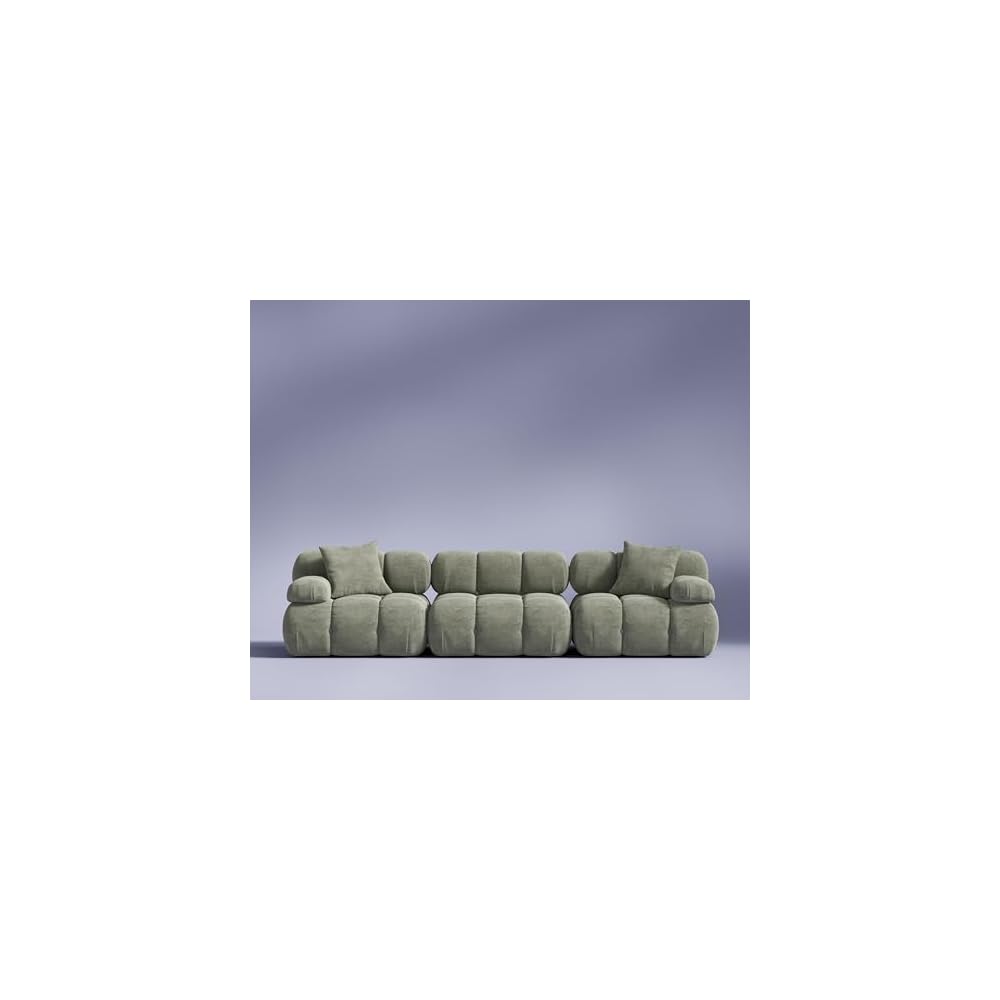 ROVE LAB Marshbello Three-Seater Sofa – Krypton Green