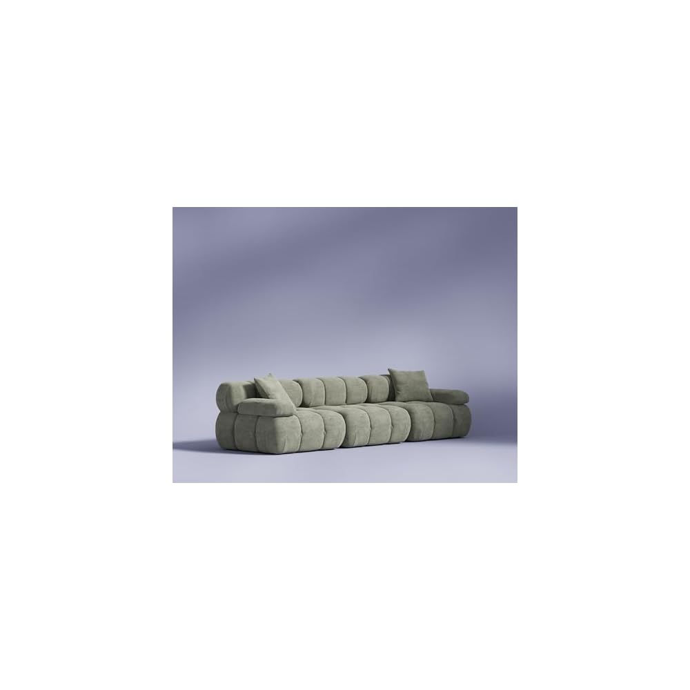 ROVE LAB Marshbello Three-Seater Sofa – Krypton Green