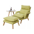 Upholstery Armchair Lazy Sofa Recliner Adjustable Backrest Lounge Chair Removable Washable Fabric