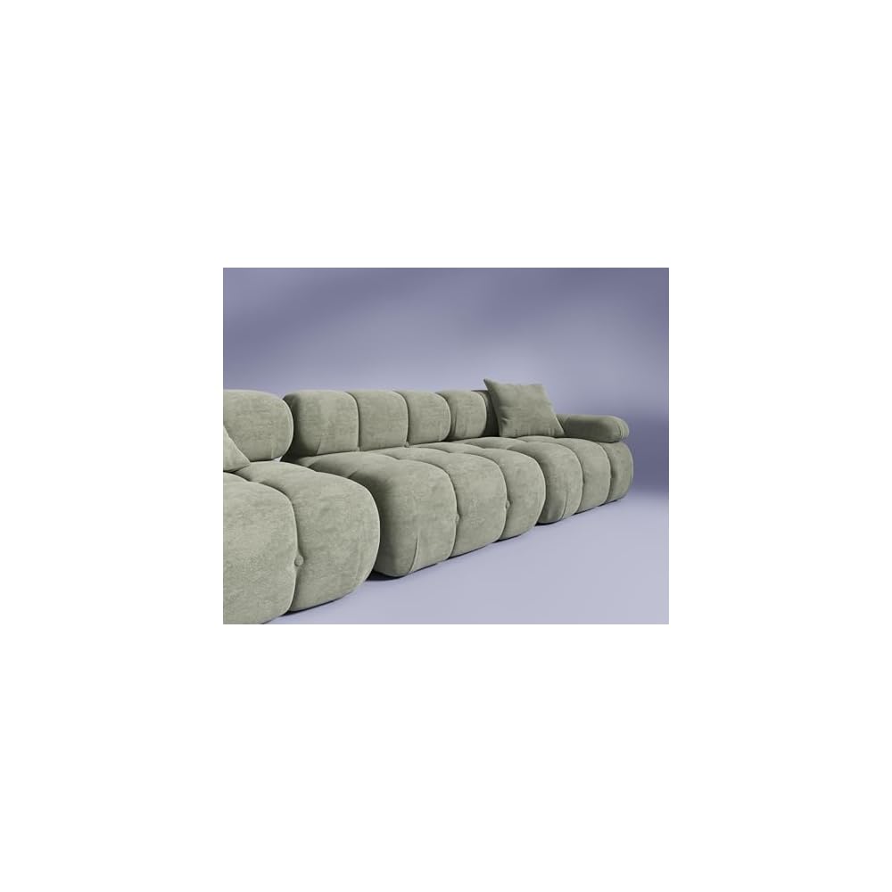 ROVE LAB Marshbello Three-Seater Sofa – Krypton Green