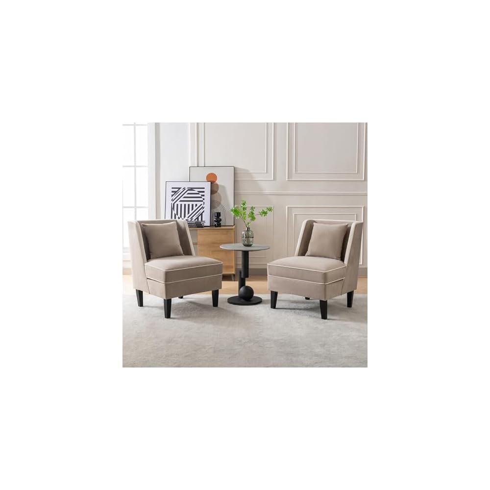 Accent Chair, One Size, Tan