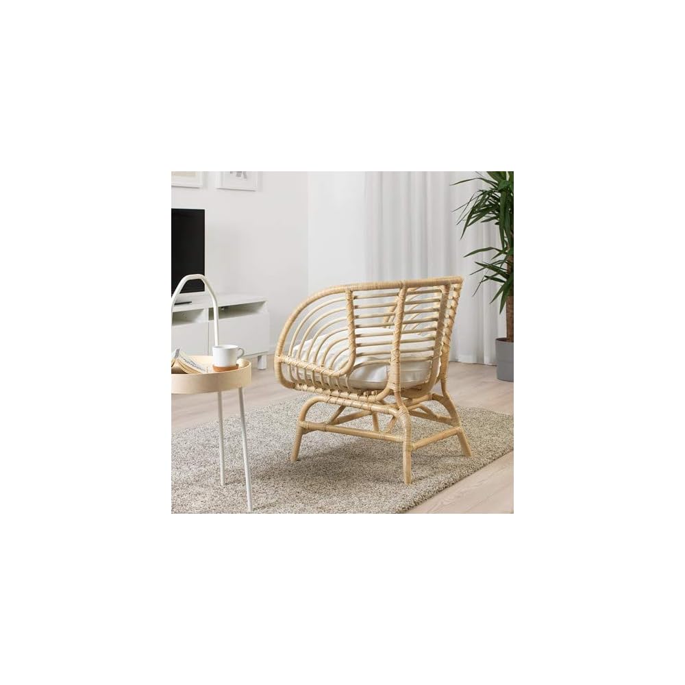 BUSKBO Armchair, rattan, 42x72x63 cm durable and easy to care for. Rattan armchairs. Armchairs & chaise longues. Sofas & armchairs. Furniture. Environment friendly.