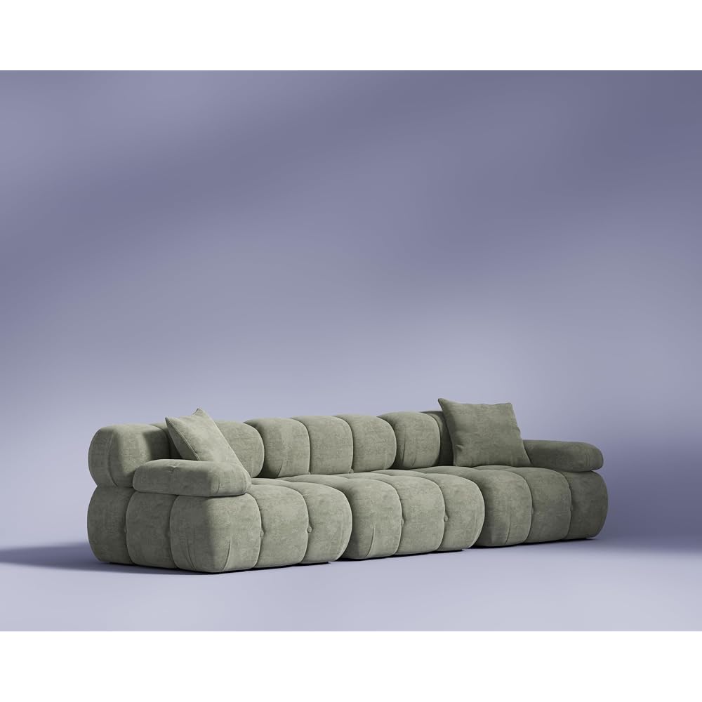 ROVE LAB Marshbello Three-Seater Sofa – Krypton Green